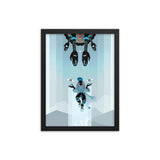 Levitate - Framed poster - Apparel, planetlucid - Planet Lucid,  - accessories