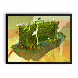 Truthseekers Radio - Framed Poster - Apparel, planetlucid - Planet Lucid, Poster - accessories
