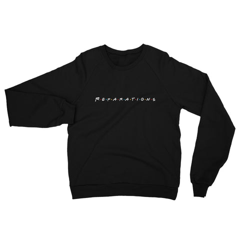 Reparations - Unisex Raglan Sweatshirt - Apparel, planetlucid - Planet Lucid,  - accessories