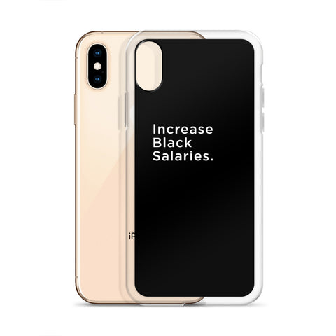 iPhone Case - Increase Black Salaries - Apparel, planetlucid - Planet Lucid,  - accessories