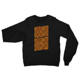 Seneca Village - Unisex Raglan sweater - Pattern Text - Apparel, planetlucid - Planet Lucid,  - accessories