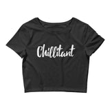 Chillitant - Women's Crop Tee - Apparel, planetlucid - Planet Lucid,  - accessories
