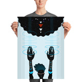 Levitate Series - Frequency - Apparel, planetlucid - Planet Lucid, Poster - accessories