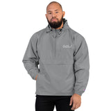 Chillitant - Embroidered Champion Packable Jacket - Black Text - Apparel, planetlucid - Planet Lucid,  - accessories